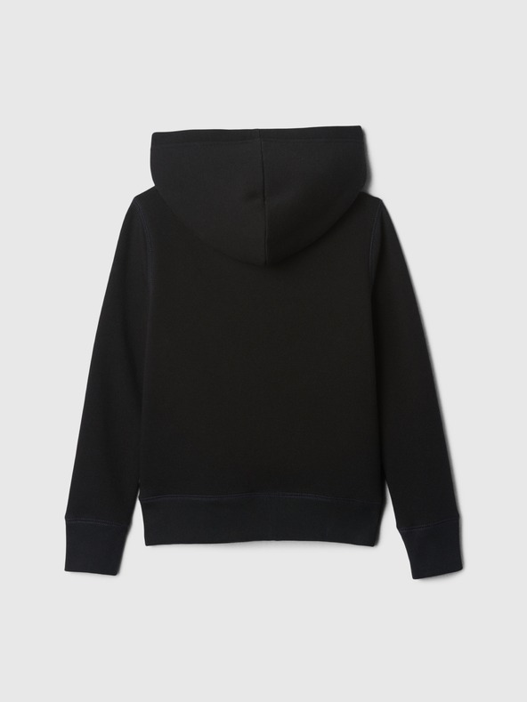 GAP Бебешки суитшърт от шерпа с логото на GAP