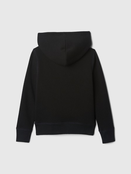 GAP Бебешки суитшърт от шерпа с логото на GAP