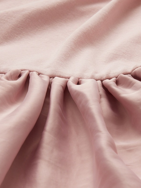 GAP Детска рокля със сатенена пола GAP