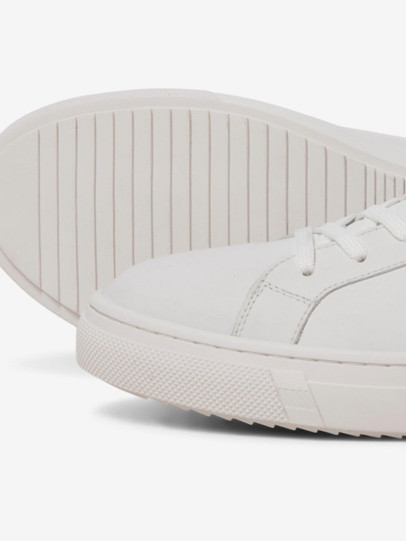 Jack & Jones Бели мъжки кожени маратонки Jack & Jones Radcliffe