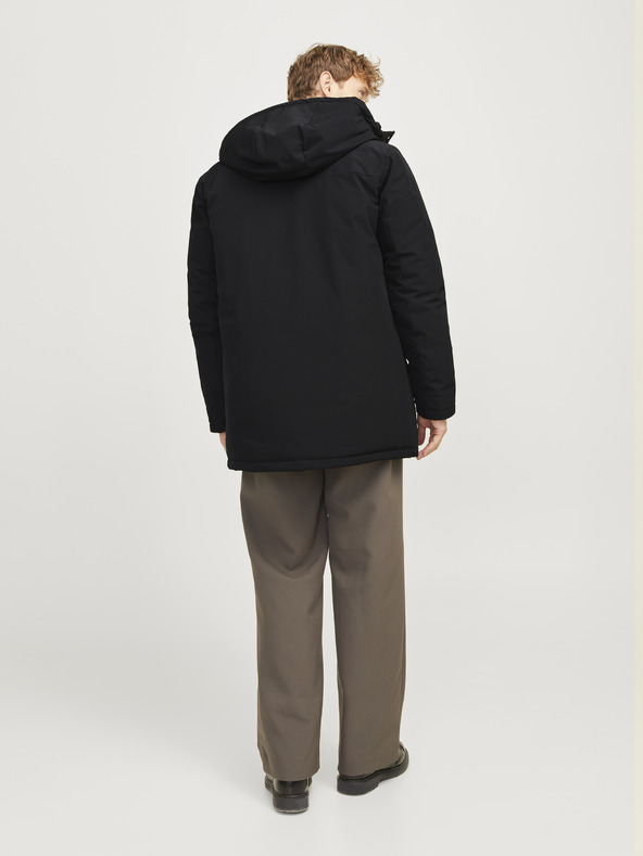 Jack & Jones Черно мъжко яке Jack & Jones Trek