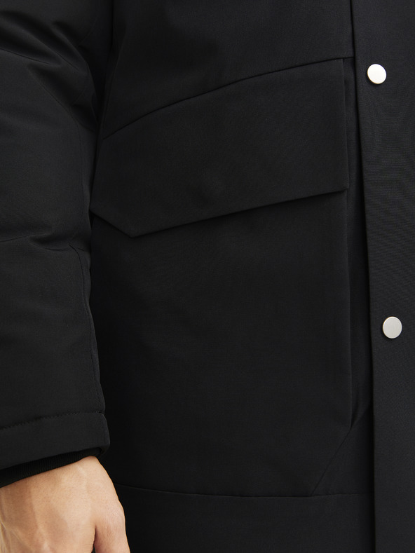 Jack & Jones Черно мъжко яке Jack & Jones Trek