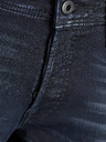 Jack & Jones Тъмно сини дънки с прилепнала кройка и бродиран ефект Jack & Jones Glenn