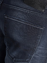 Jack & Jones Тъмно сини дънки с прилепнала кройка и бродиран ефект Jack & Jones Glenn