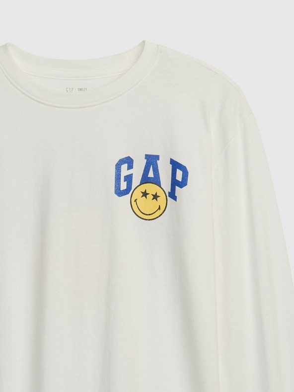 GAP Детска тениска Gap × SmileyWorld® GAP
