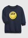 GAP Бебешка рокля с качулка Gap × SmileyWorld® GAP