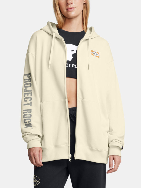 Under Armour Дамски суитшърт Under Armour Pjt Rck HWT FZ Hard at Wrk