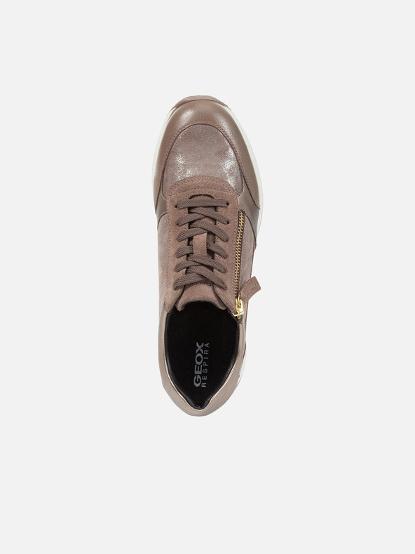 Geox Кафяви дамски маратонки Geox Calithe