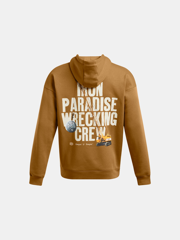 Under Armour Суитшърт Under Armour Pjt Rck Icon Flc Hdy-YLW