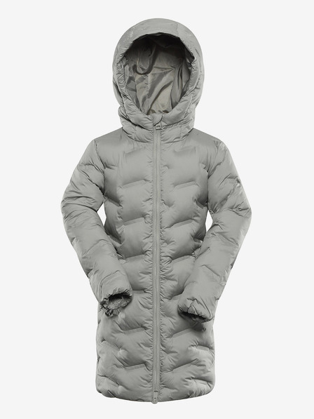 ALPINE PRO Сиво Момичешко палто Hi-Therm с хидроизолация Alpine Pro Awedo