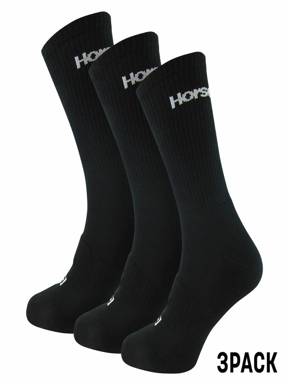 Horsefeathers Delete Premium 3Pack чорапи - черни, размер 11 - 13 HORSEFEATHERS