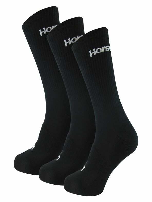 Horsefeathers Delete Premium 3Pack чорапи - черни, размер 11 - 13 HORSEFEATHERS
