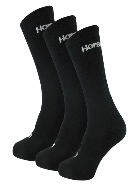 Horsefeathers Delete Premium 3Pack чорапи - черни, размер 11 - 13 HORSEFEATHERS