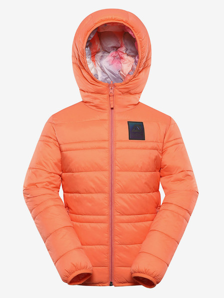 ALPINE PRO Детско реверсивно яке hi-therm ALPINE PRO DOUWO оранжево