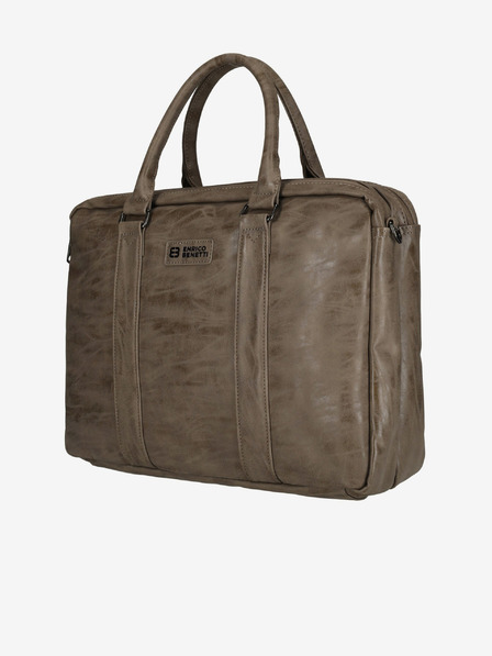Enrico Benetti Enrico Benetti Rotterdam 15" чанта за преносим компютър Medium Taupe