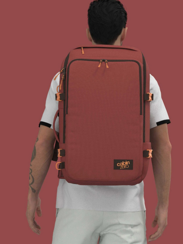 CabinZero Раница CabinZero Adv Pro 42L червена сангрия