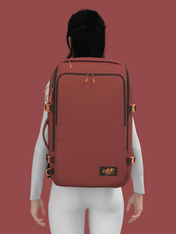 CabinZero Раница CabinZero Adv Pro 42L червена сангрия