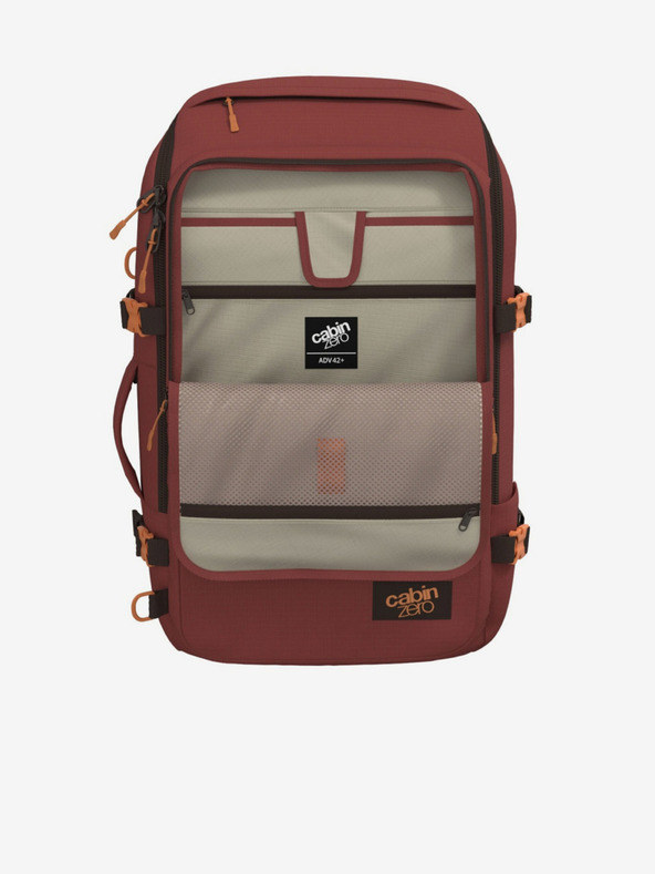 CabinZero Раница CabinZero Adv Pro 42L червена сангрия