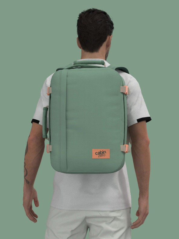 CabinZero Зелена раница CabinZero Classic 36L Sage forest