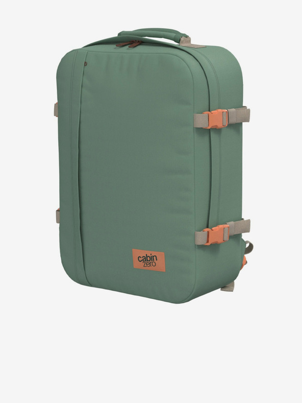 CabinZero Зелена унисекс раница CabinZero Classic 44L Sage forest