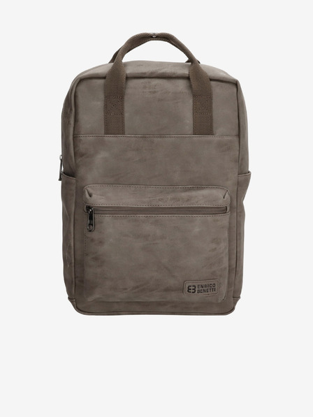 Enrico Benetti Enrico Benetti Rotterdam 13" раница за тетрадки Medium Taupe