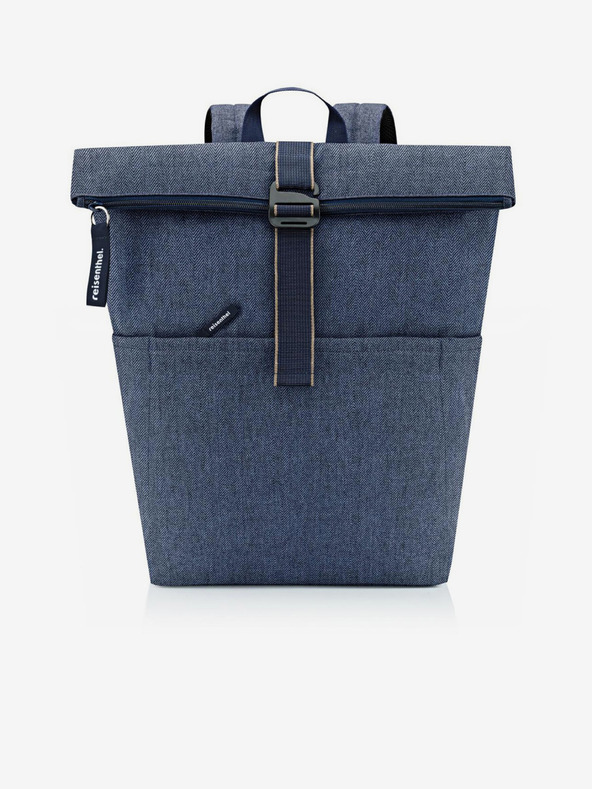 Reisenthel Раница Reisenthel Rolltop Herringbone Тъмно синьо