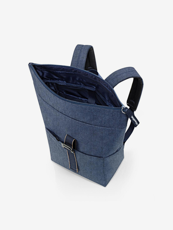 Reisenthel Раница Reisenthel Rolltop Herringbone Тъмно синьо