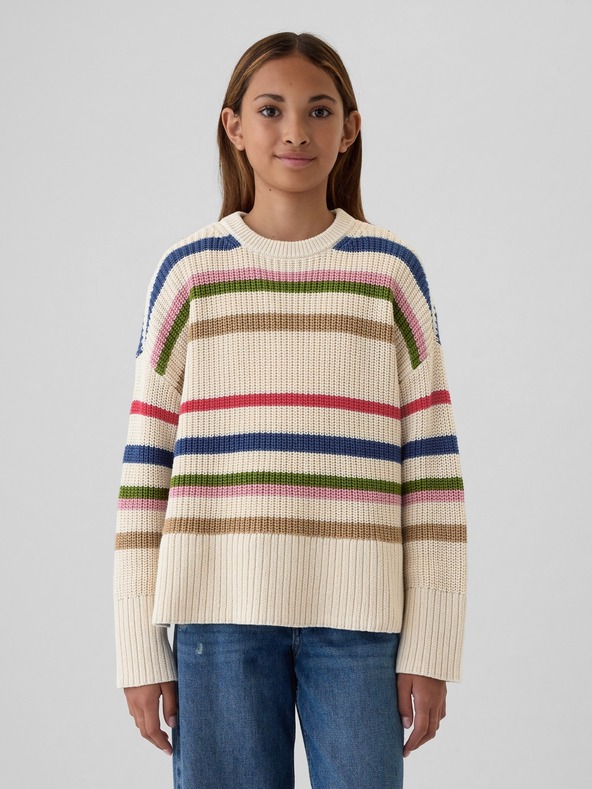 GAP Детски oversize пуловер GAP
