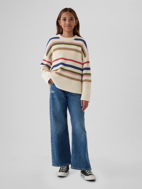 GAP Детски oversize пуловер GAP
