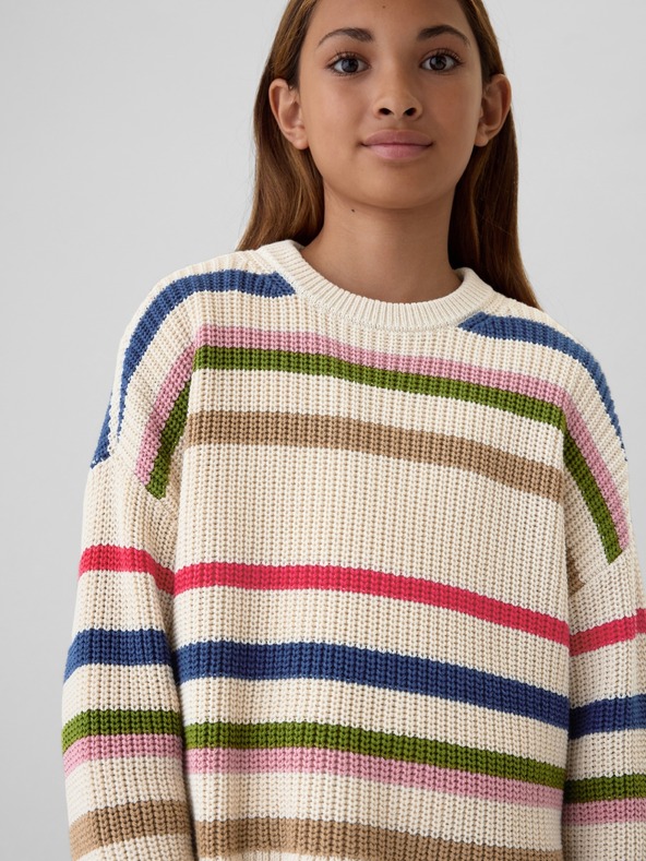 GAP Детски oversize пуловер GAP