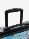 Heys Син пътнически куфар с шарка Heys Journey 3G S