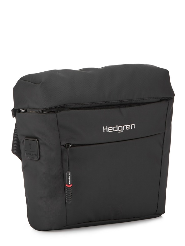 Hedgren Черна мъжка раница Hedgren Tube Kidney