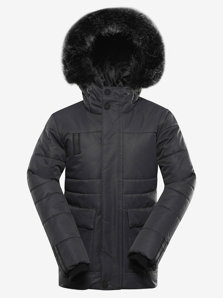 ALPINE PRO Сиво яке за момиче с мембрана PTX Alpine Pro Werdo