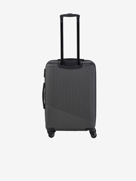 Travelite Тъмно сив пътнически куфар Travelite Bali M