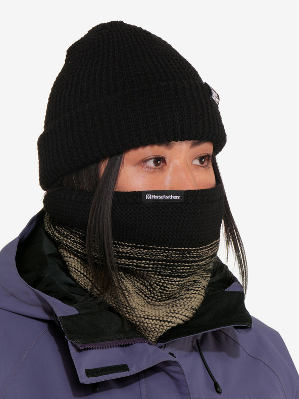 Horsefeathers Lota Neckwarmer - mojave/black HORSEFEATHERS