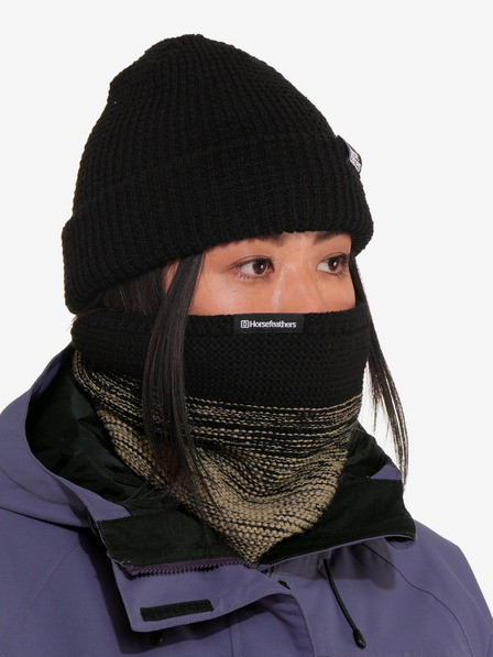 Horsefeathers Lota Neckwarmer - mojave/black HORSEFEATHERS