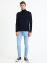 Celio Тъмносин мъжки кашмирен пуловер с ролка Celio Jehigh
