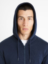 Celio Тъмно син мъжки основен суитшърт Celio Fethree