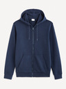 Celio Тъмно син мъжки основен суитшърт Celio Fethree