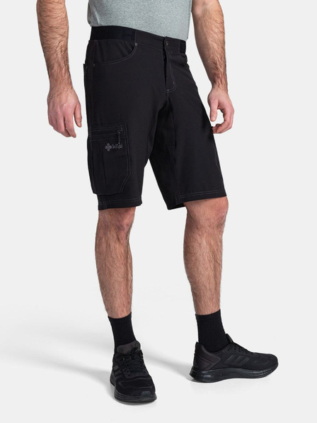 Kilpi Черни мъжки къси панталони Kilpi Asher-M