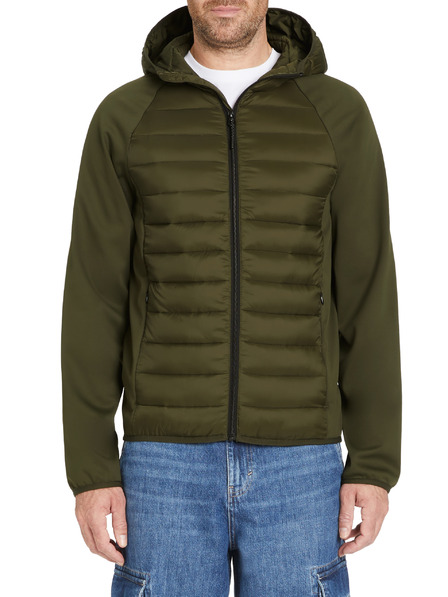 Celio Каки мъжко яке с качулка Celio Jushellsl