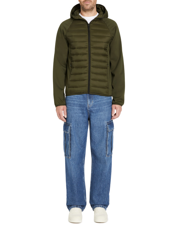 Celio Каки мъжко яке с качулка Celio Jushellsl