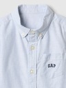 GAP Baby oxford риза с лого GAP