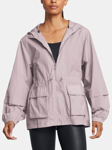 Under Armour Дамско яке Under Armour Crinkle Woven Jacket
