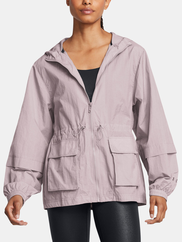 Under Armour Дамско яке Under Armour Crinkle Woven Jacket