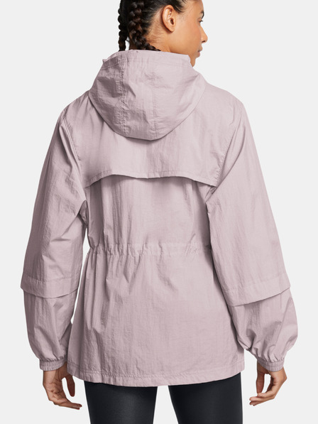 Under Armour Дамско яке Under Armour Crinkle Woven Jacket