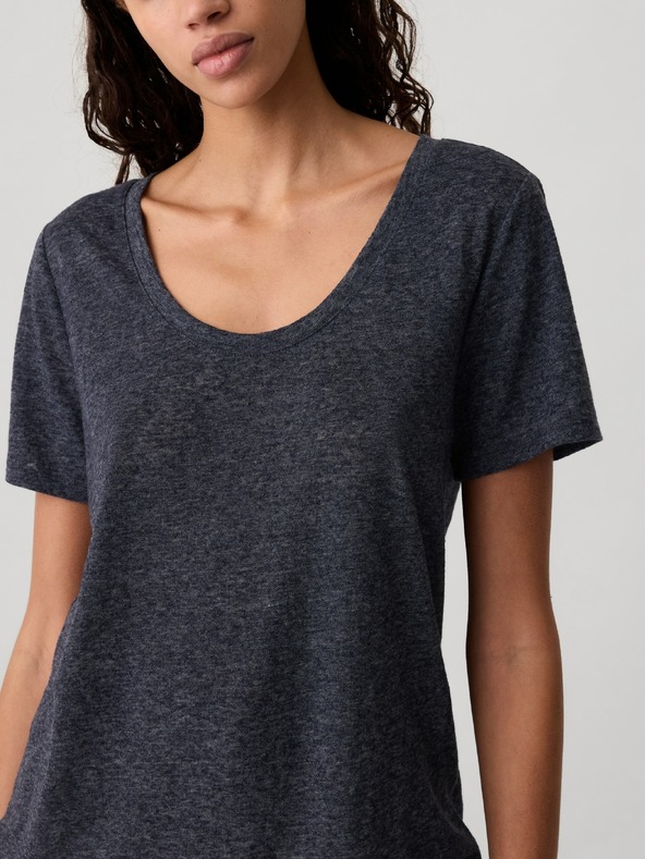 GAP Тениска GAP от лен