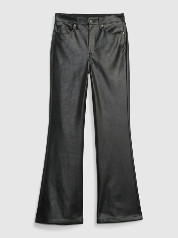 GAP Кожени панталони High Rise '70s GAP