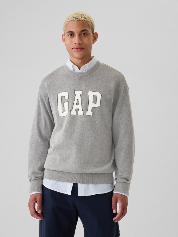 GAP Пуловер с логото на GAP
