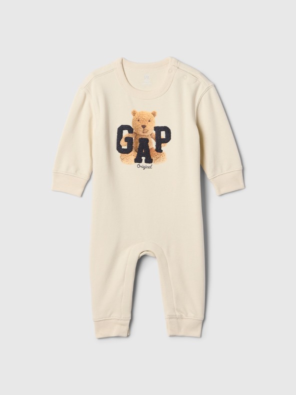 GAP Бебешки гащеризон с лого GAP